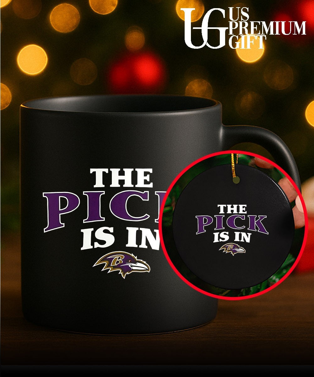The Pick is in Baltimore Ravens Football shirt