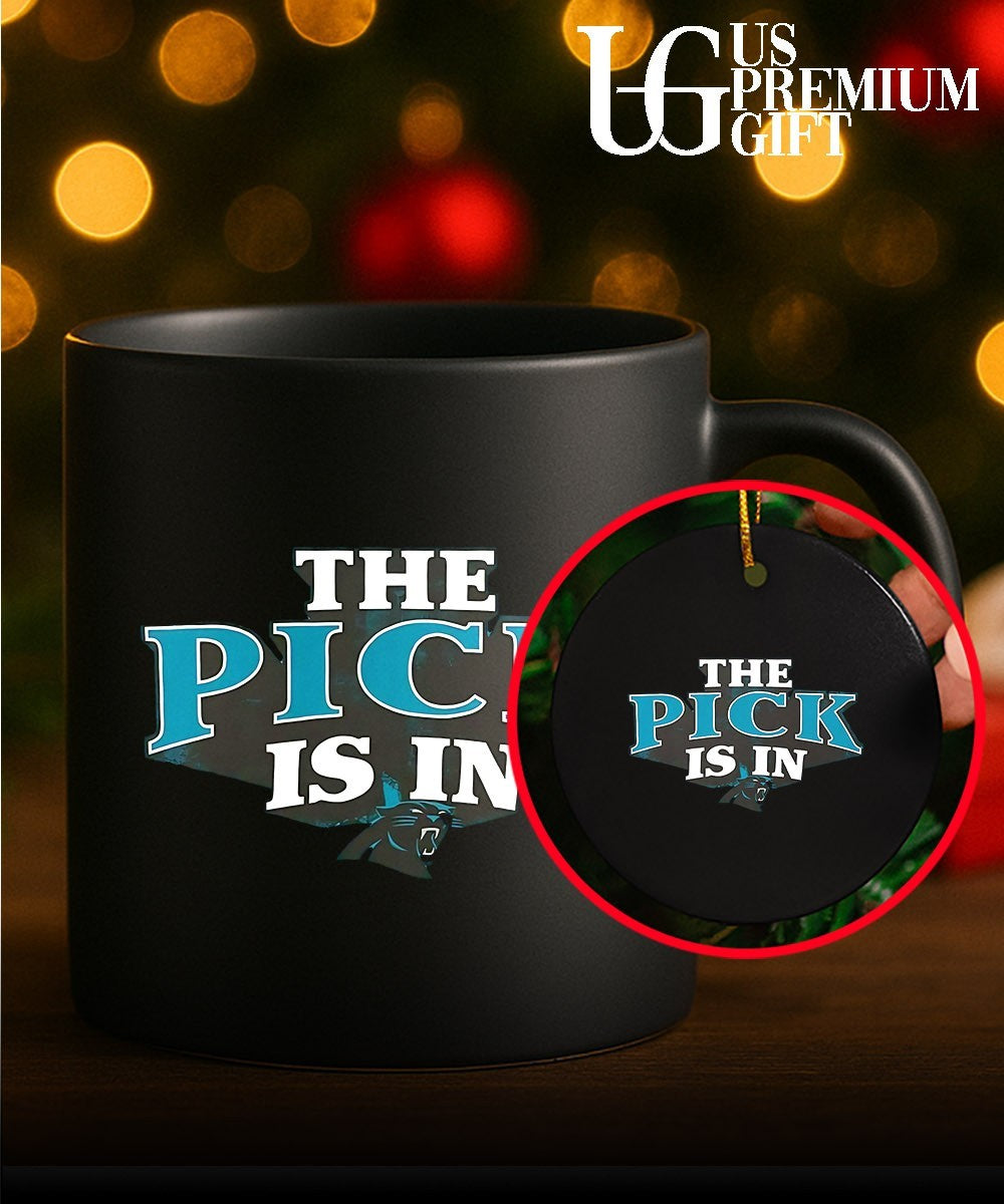 The Pick is in Carolina Panthers Football shirt