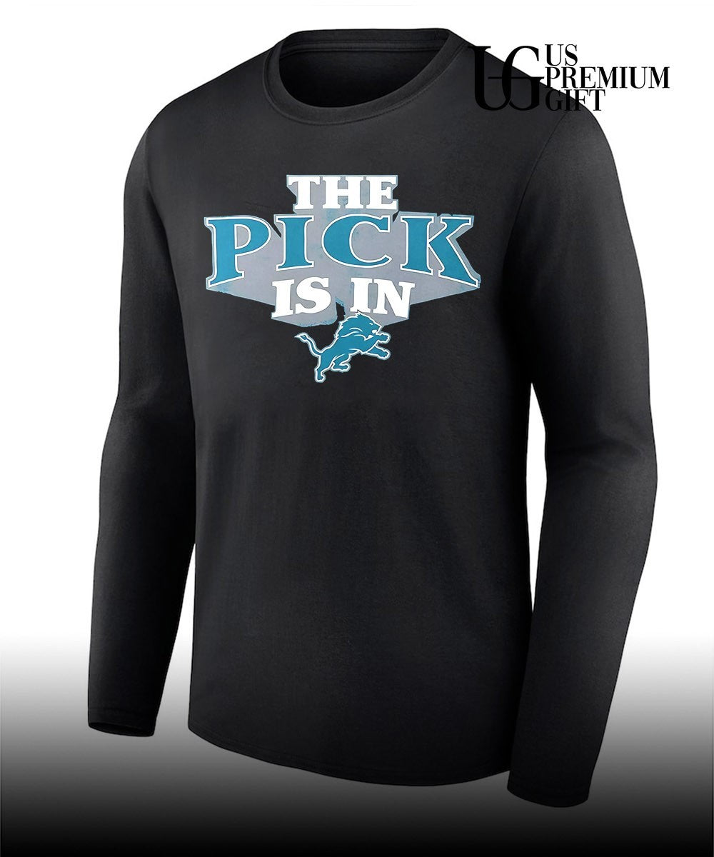 The Pick is in Detroit Lions Football shirt
