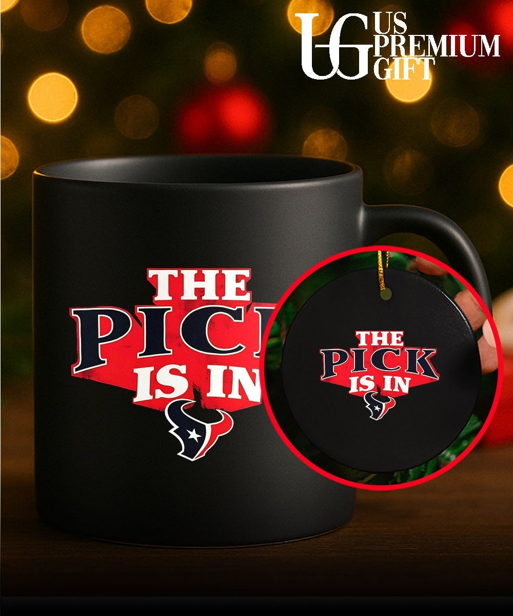 The Pick is in Houston Texans Football shirt