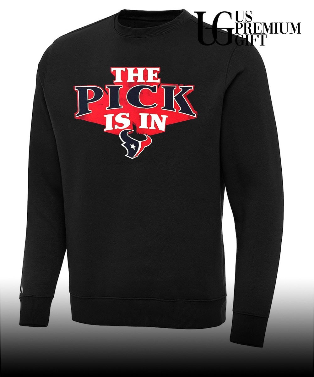 The Pick is in Houston Texans Football shirt