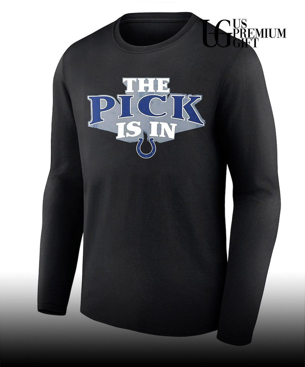 The Pick is in Indianapolis Colts Football shirt