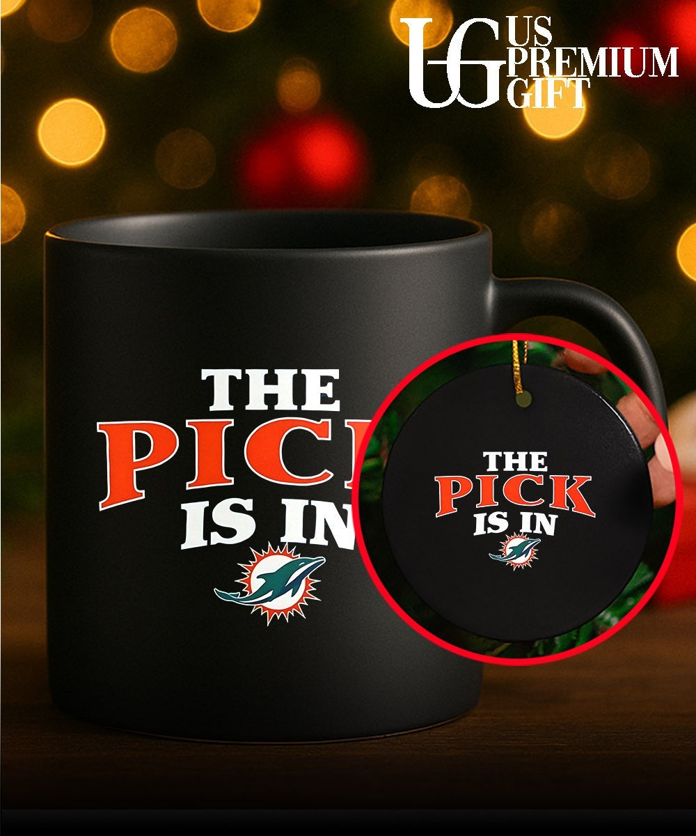 The Pick is in Miami Dolphins Football shirt