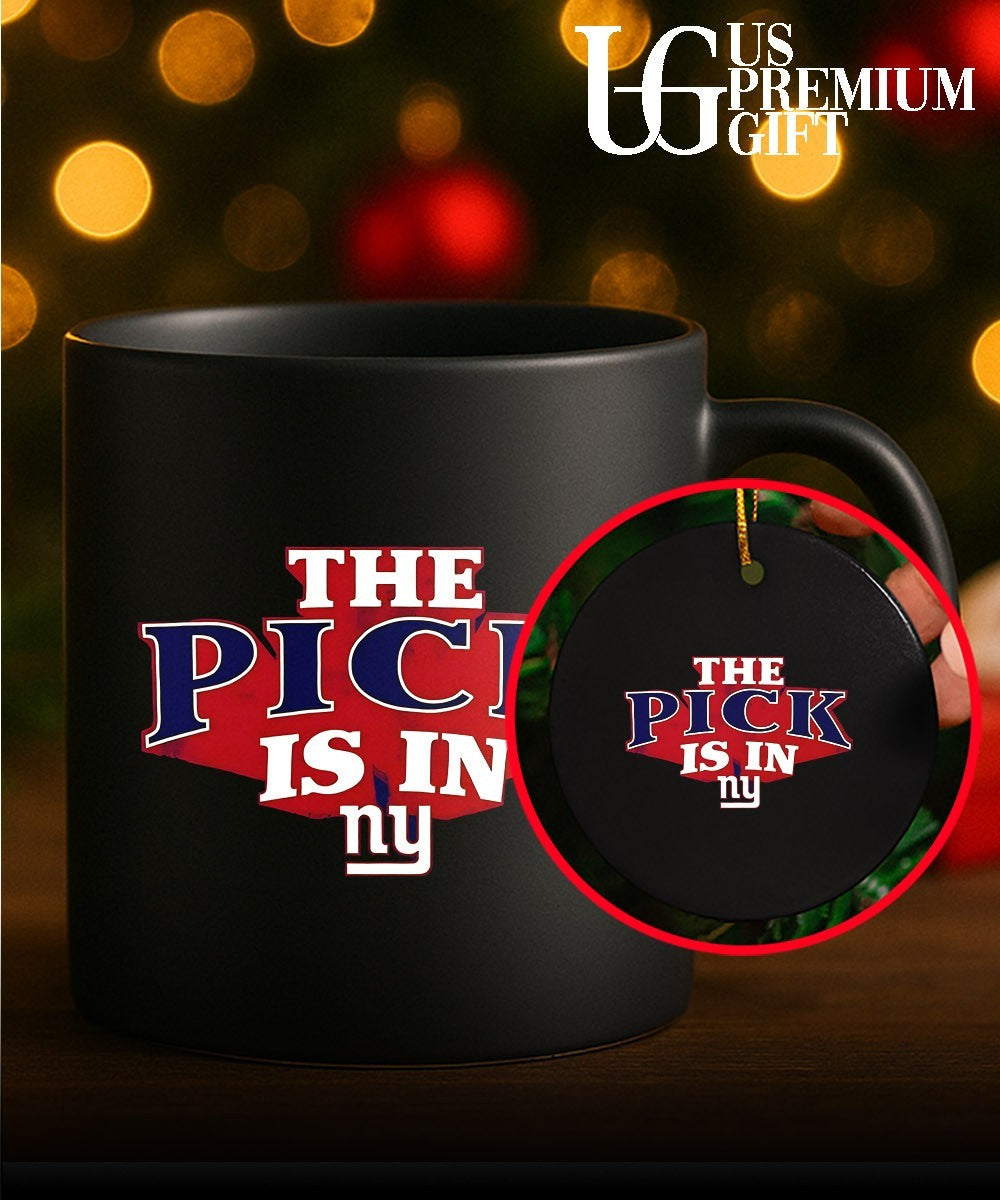 The Pick is in New York Giants Football shirt