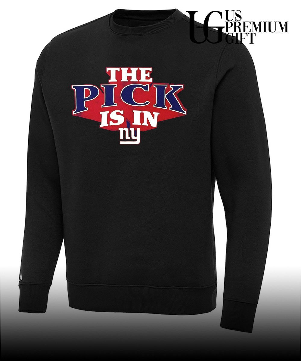 The Pick is in New York Giants Football shirt