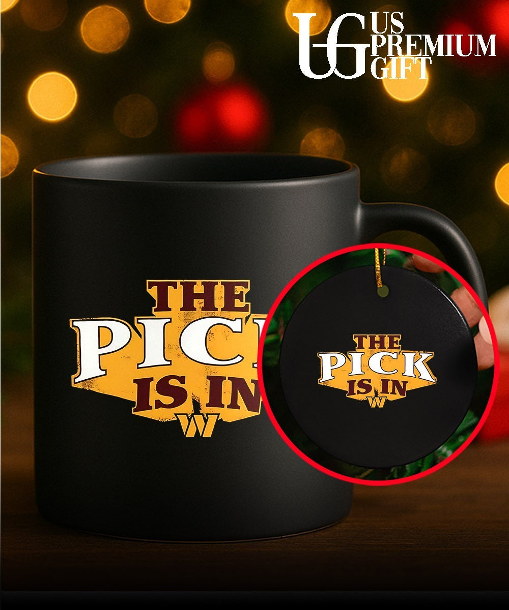 The Pick is in Washington Commanders Football shirt