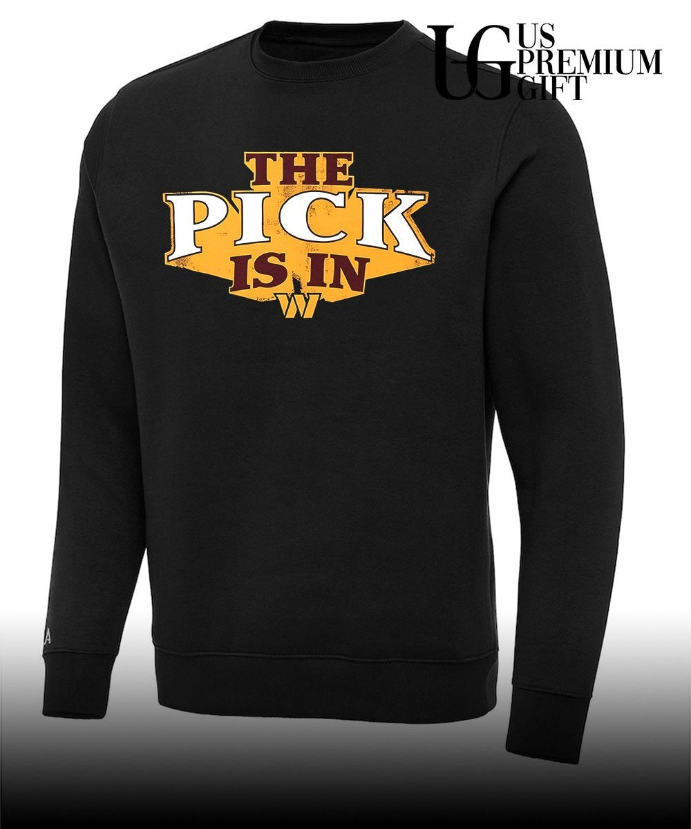 The Pick is in Washington Commanders Football shirt