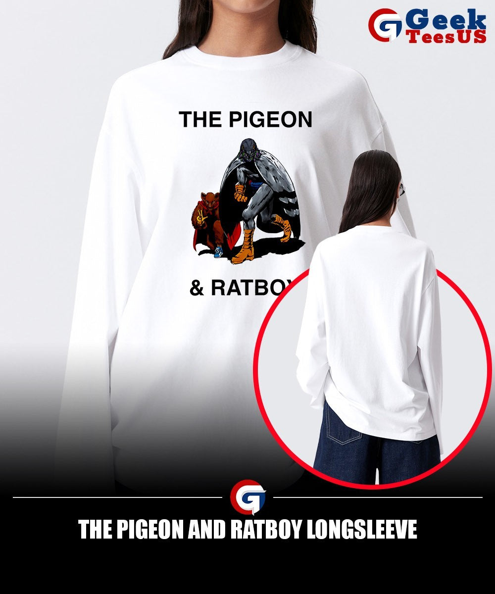 The Pigeon and Ratboy shirt