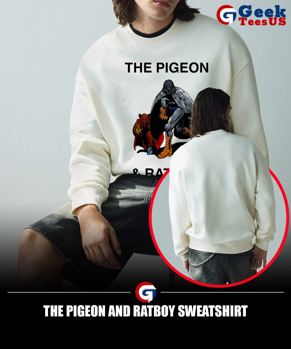 The Pigeon and Ratboy shirt