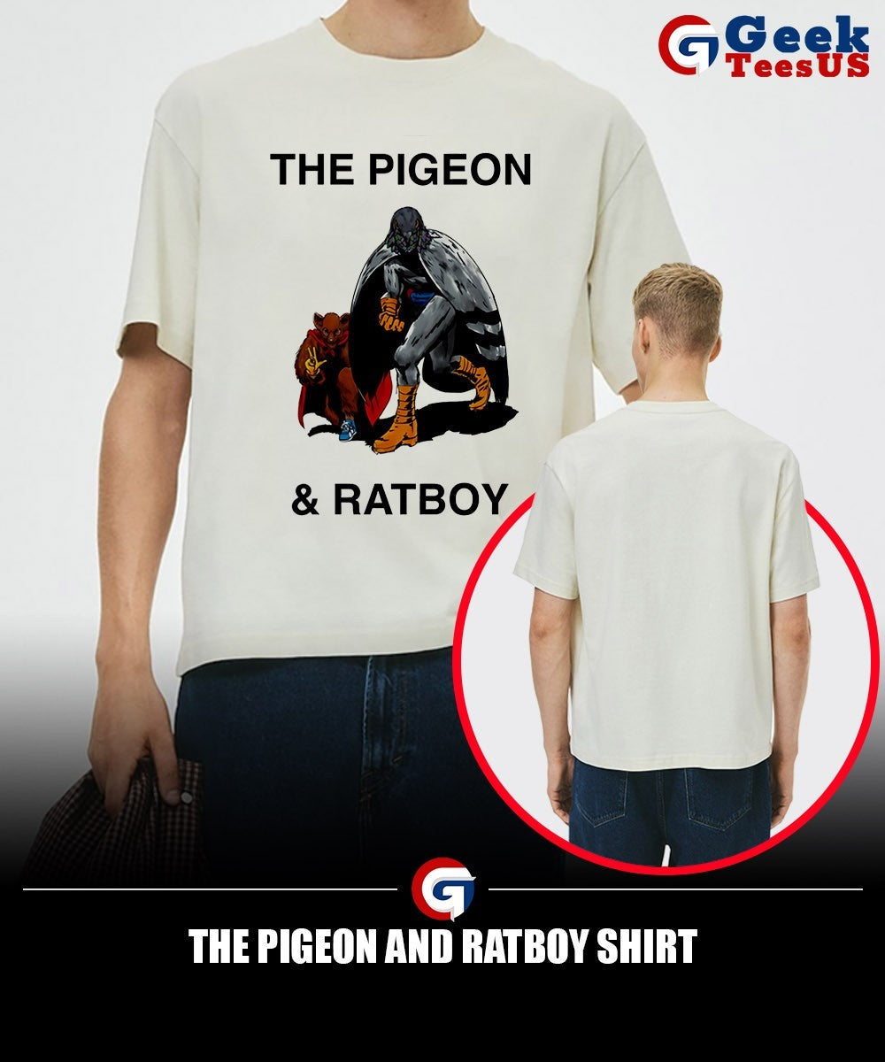 The Pigeon and Ratboy shirt