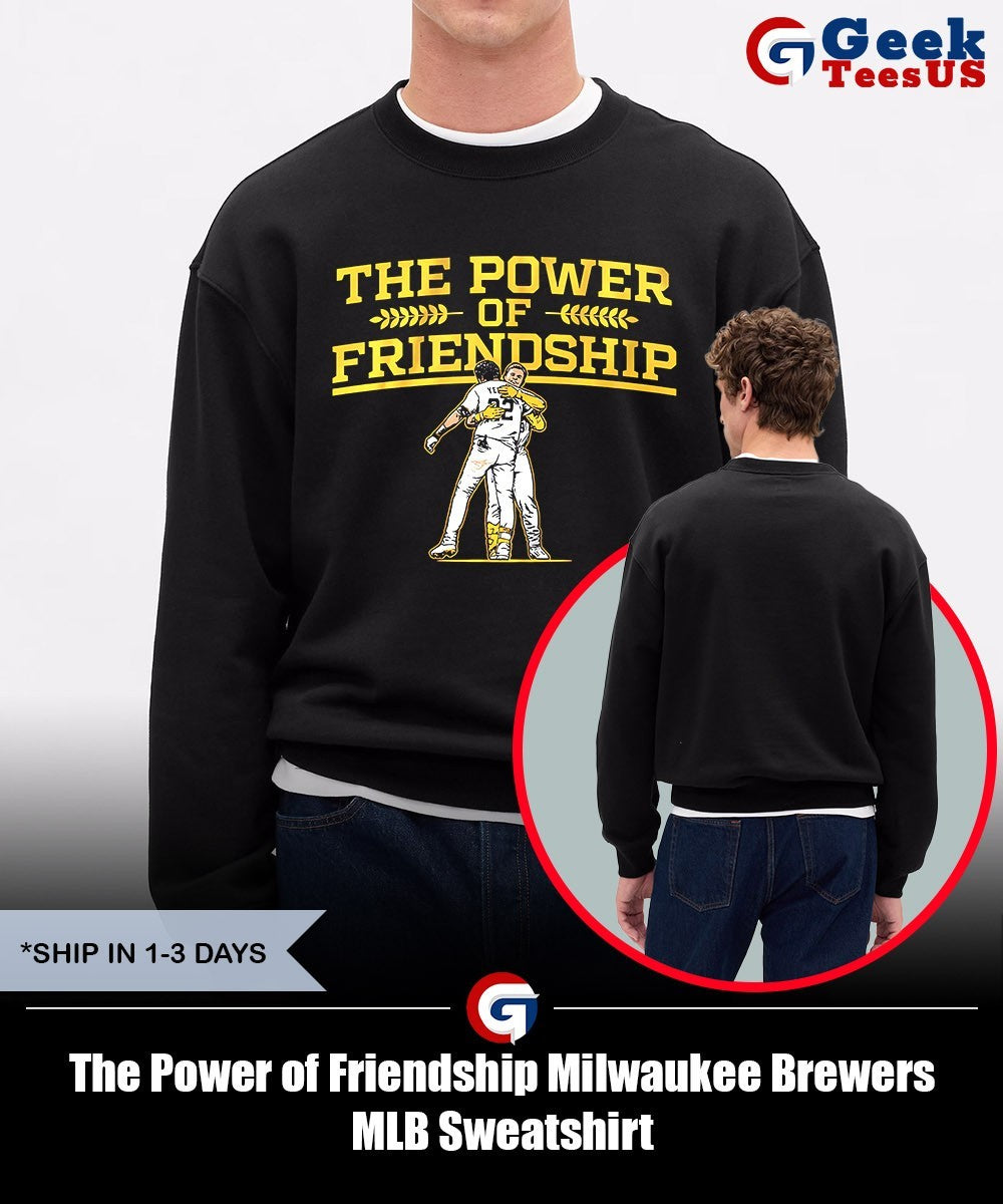 The Power of Friendship Milwaukee Brewers MLB T-shirt