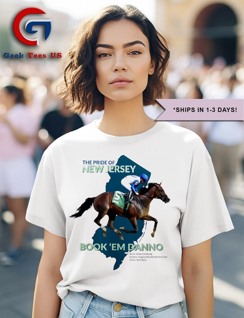 The Pride of New Jersey Book Em Danno 2025 shirt