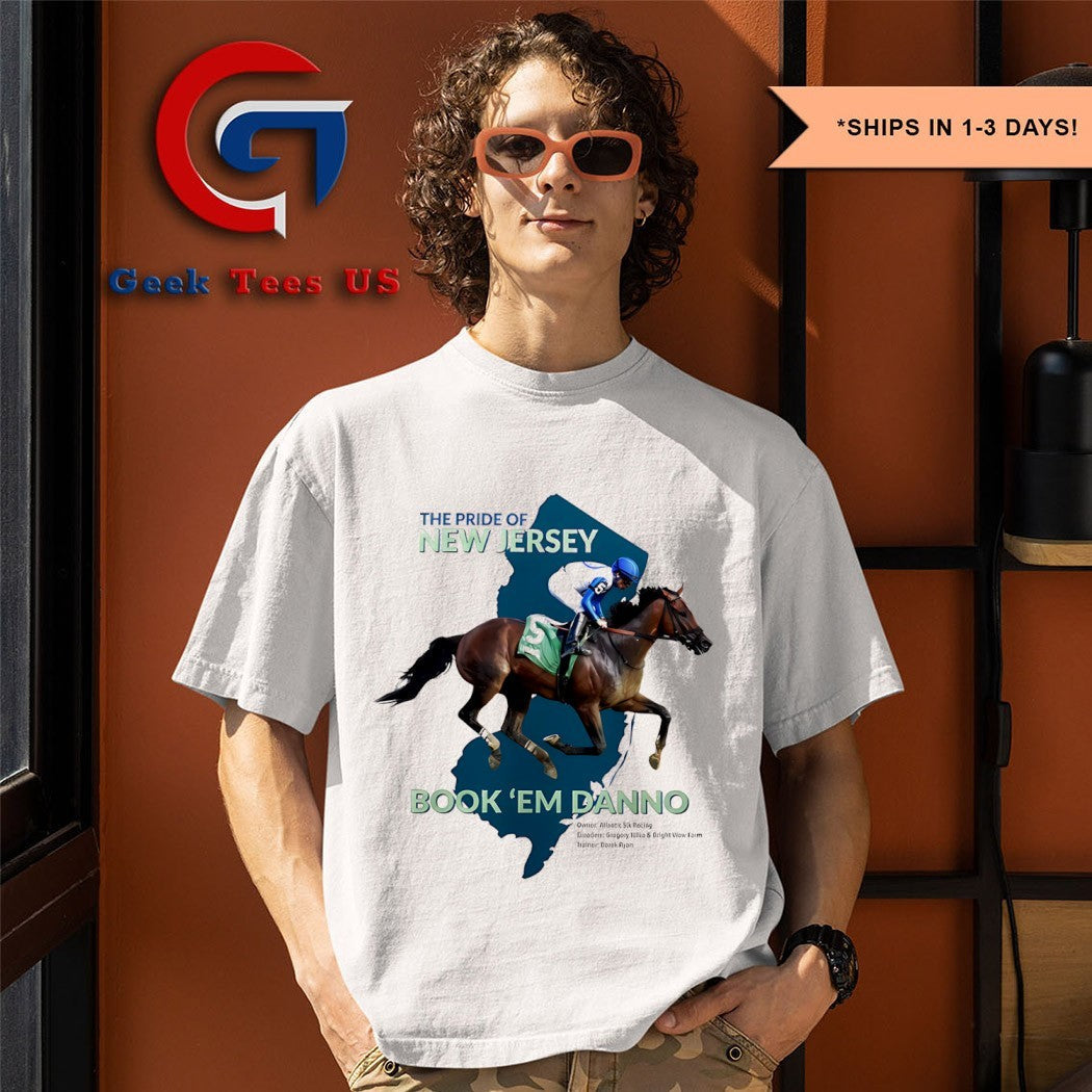 The Pride of New Jersey Book Em Danno 2025 shirt