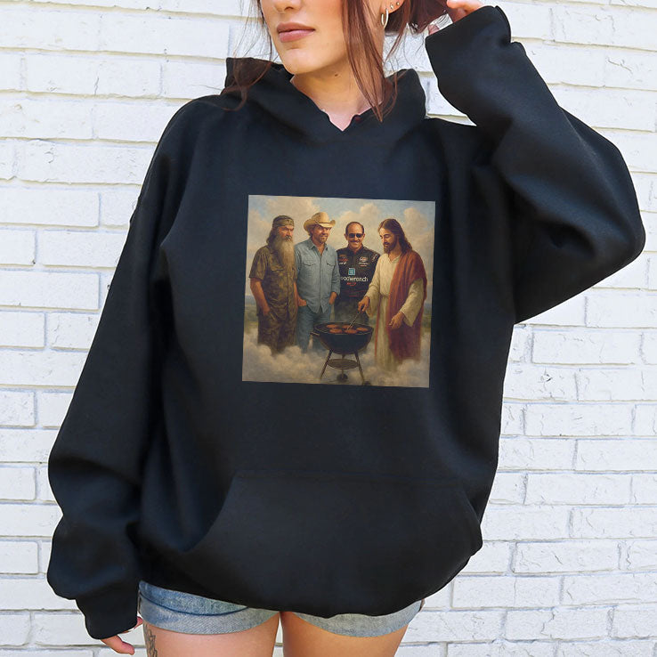The Real Gang Meetup In Heaven Phil Robertson Dale Earnhardt Toby Keith Shirt