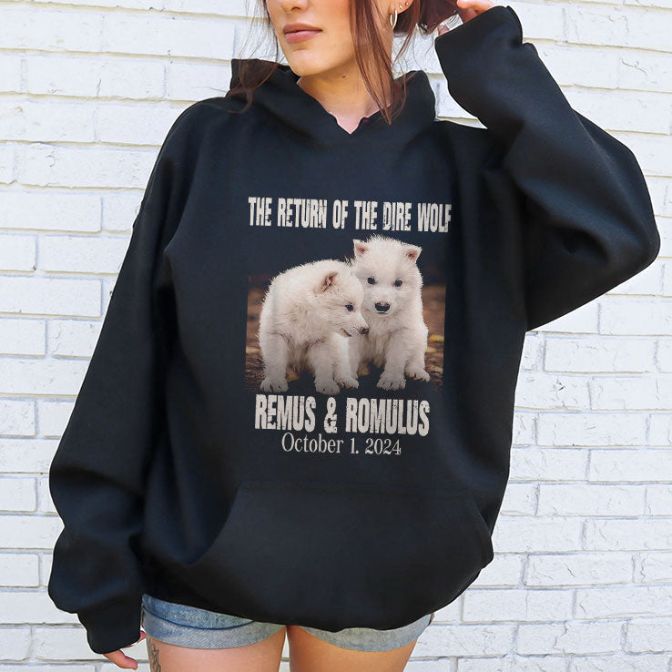 The Return Of The Dire Wolf Remus & Romulus October 1 2024 Shirt