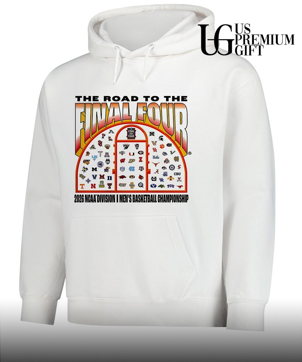 The Road To The Final Four 2026 NCAA Division I men’s basketball Championship shirt