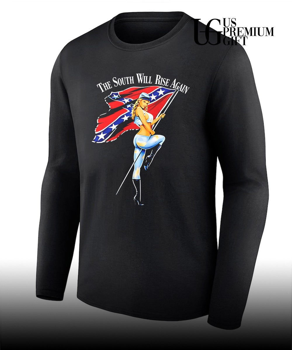 The South Will Rise Again Confederate flag shirt