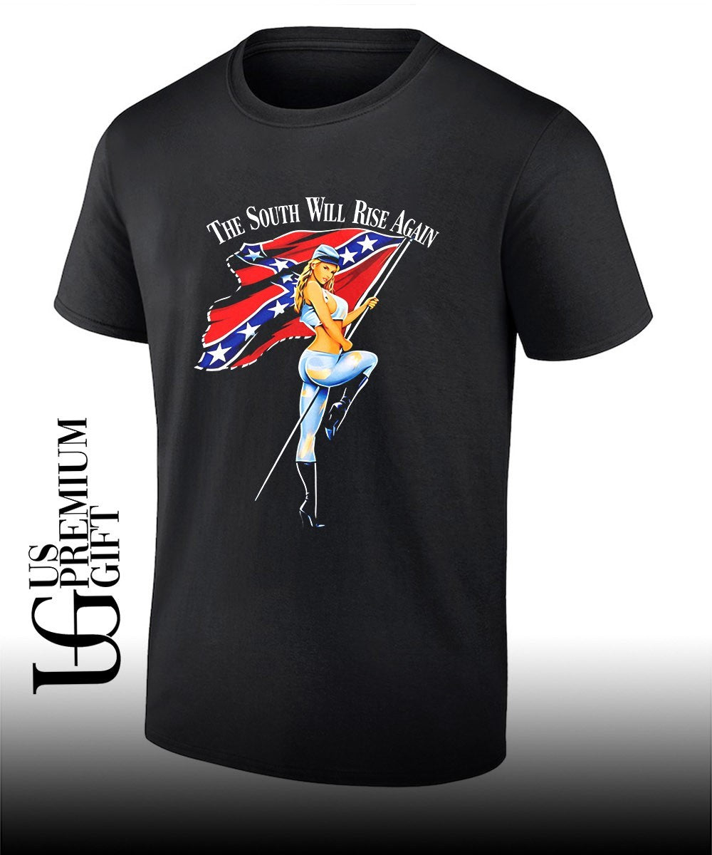 The South Will Rise Again Confederate flag shirt