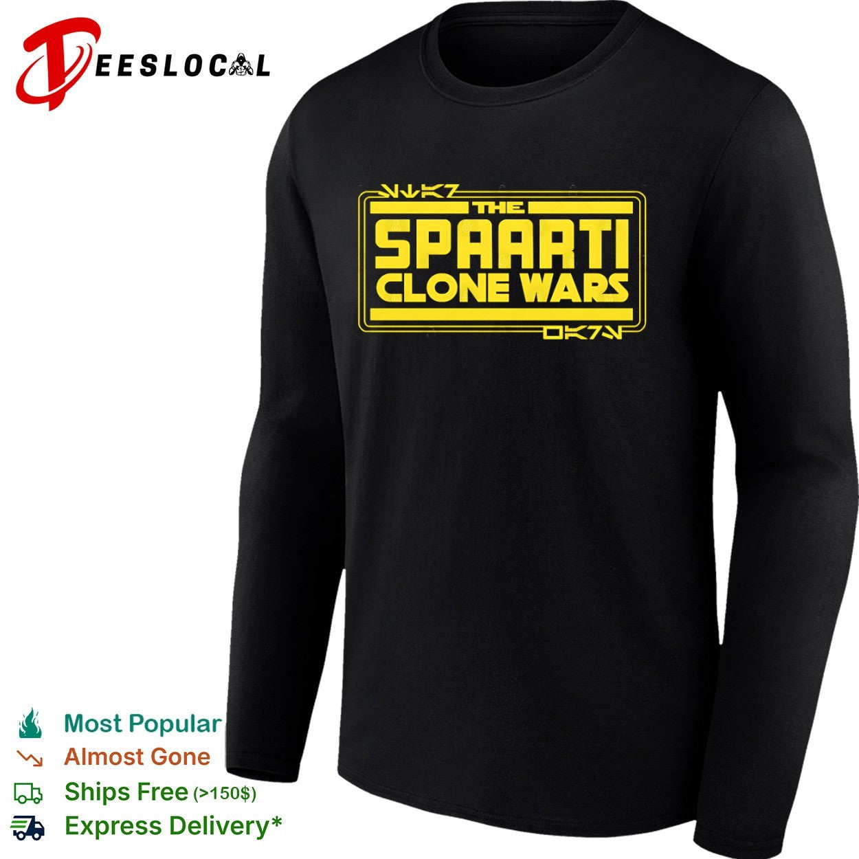 The Spaarti Clone Wars Sci-Fi shirt