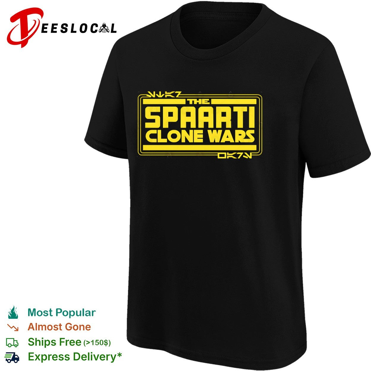 The Spaarti Clone Wars Sci-Fi shirt
