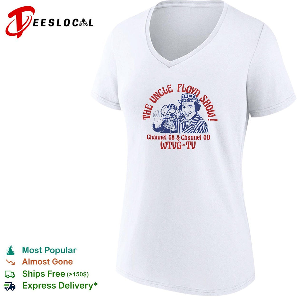 The Uncle Floyd Show channel 68 and channel 60 WTVG shirt