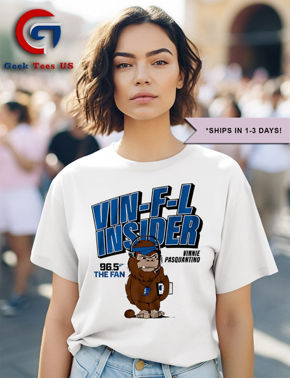 The Vin-F-L Insider 96.5 The Fan Vinnie Pasquantino shirt