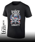 The Voice of Liberty graphic shirt