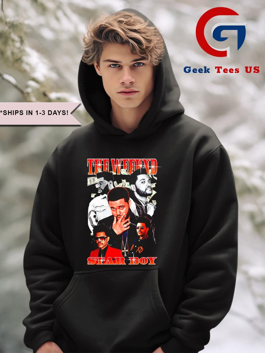 The Weeknd Starboy graphic shirt
