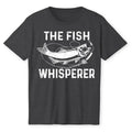 The Whisperer Of Fish Retro Vintage Fishing Angler Fisherman T-Shirt