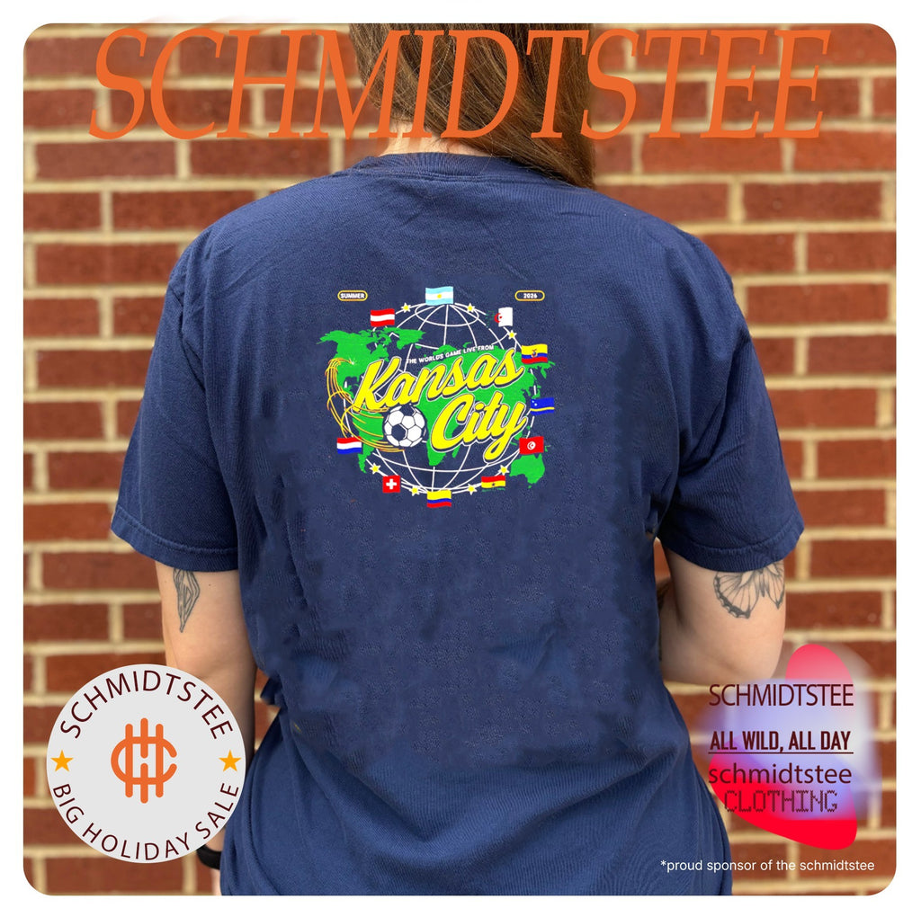 The Worlds Game Live From Kansas City Soccer Souvenir flag shirt