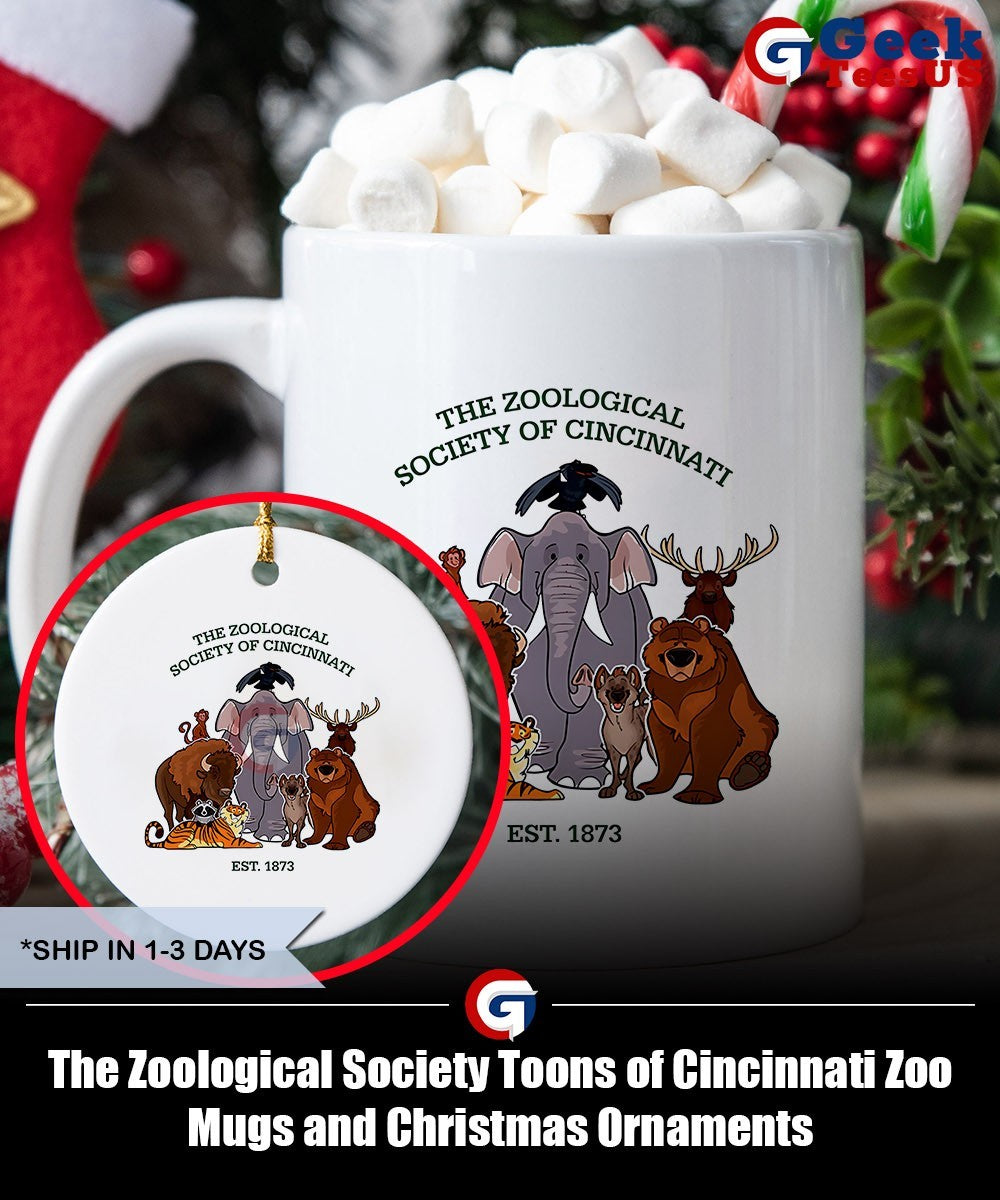 The Zoological Society Toons of Cincinnati Zoo shirt