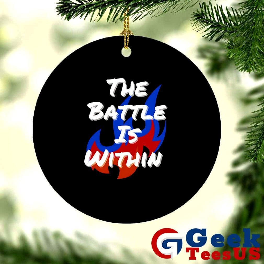 The battle is within shirt