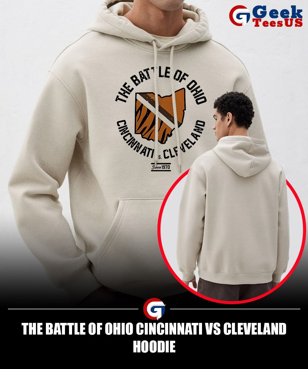 The battle of Ohio Cincinnati vs Cleveland shirt