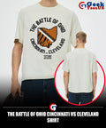 The battle of Ohio Cincinnati vs Cleveland shirt