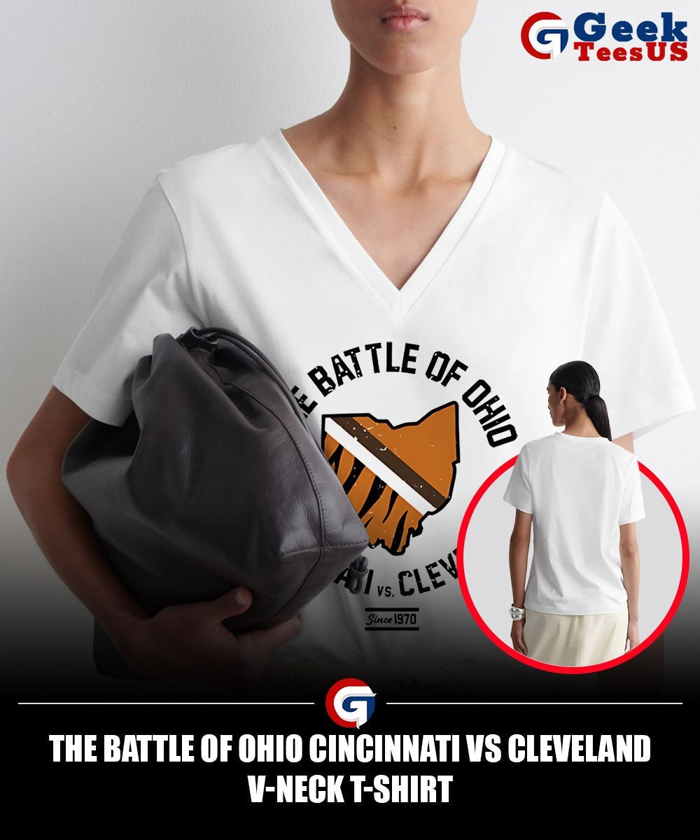 The battle of Ohio Cincinnati vs Cleveland shirt