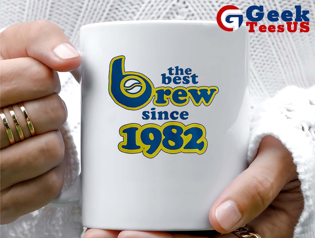 The best Brew since 1982 Milwaukee Brewers shirt