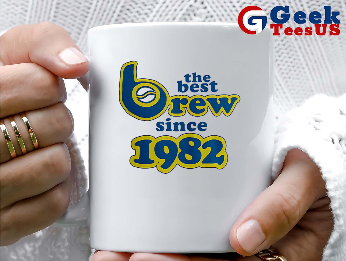 The best Brew since 1982 Milwaukee Brewers shirt