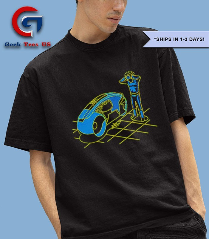 The big bang theory sheldon cooper tron shirt