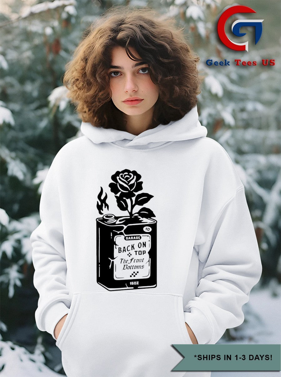 The front bottoms back on top shirt