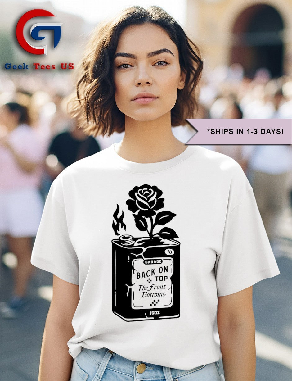 The front bottoms back on top shirt