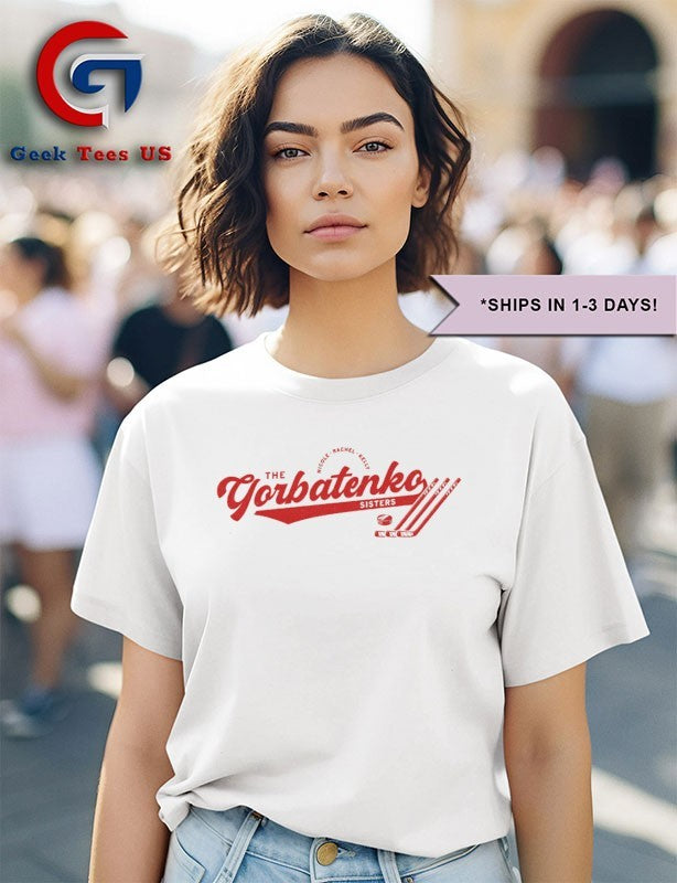 The gGorbatenko sisters script logo shirt
