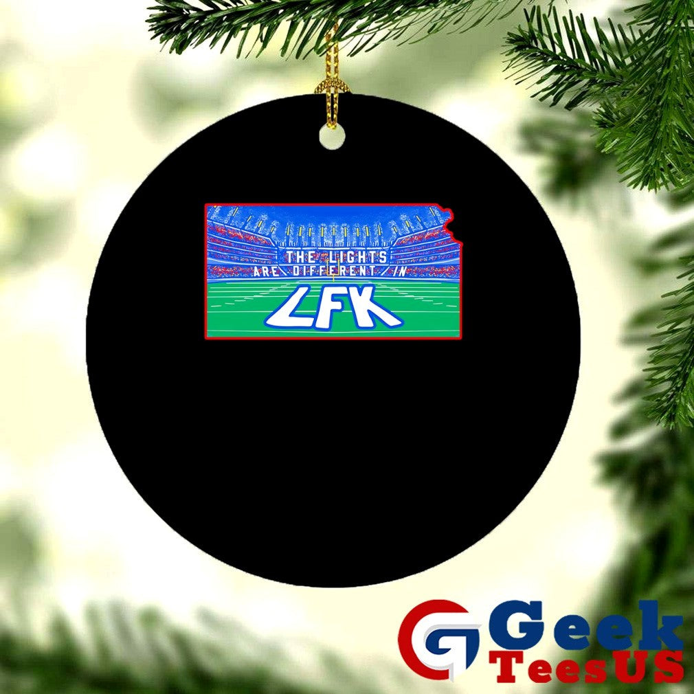 The lights are different LFK Kansas Jayhawks shirt