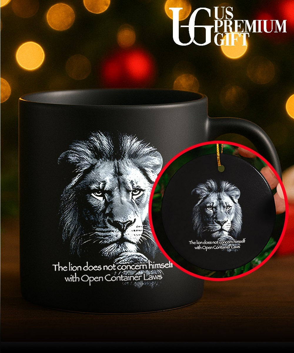 The lion does not concern himself with open container laws shirt