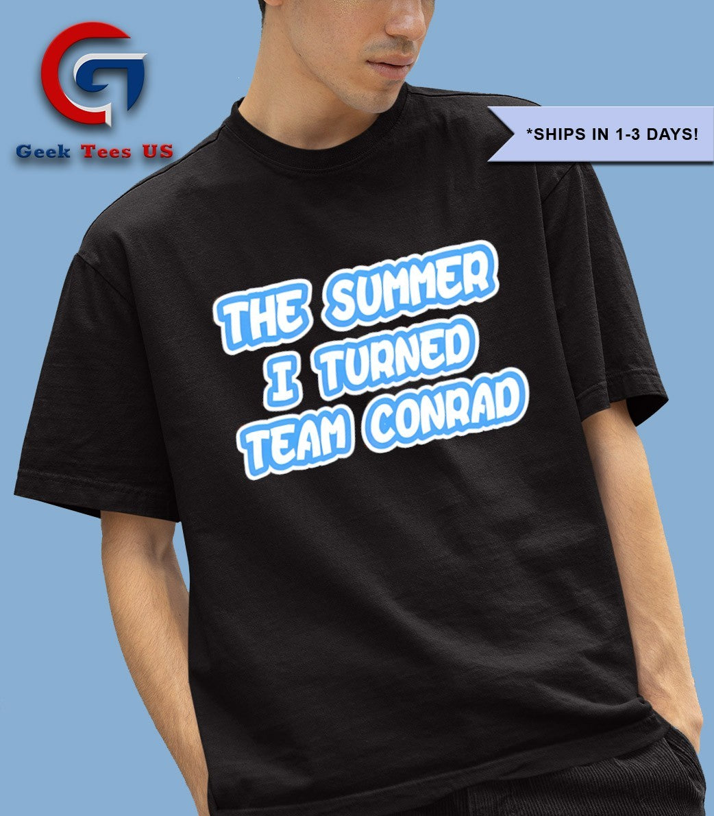 The summer I turned team conrad shirt