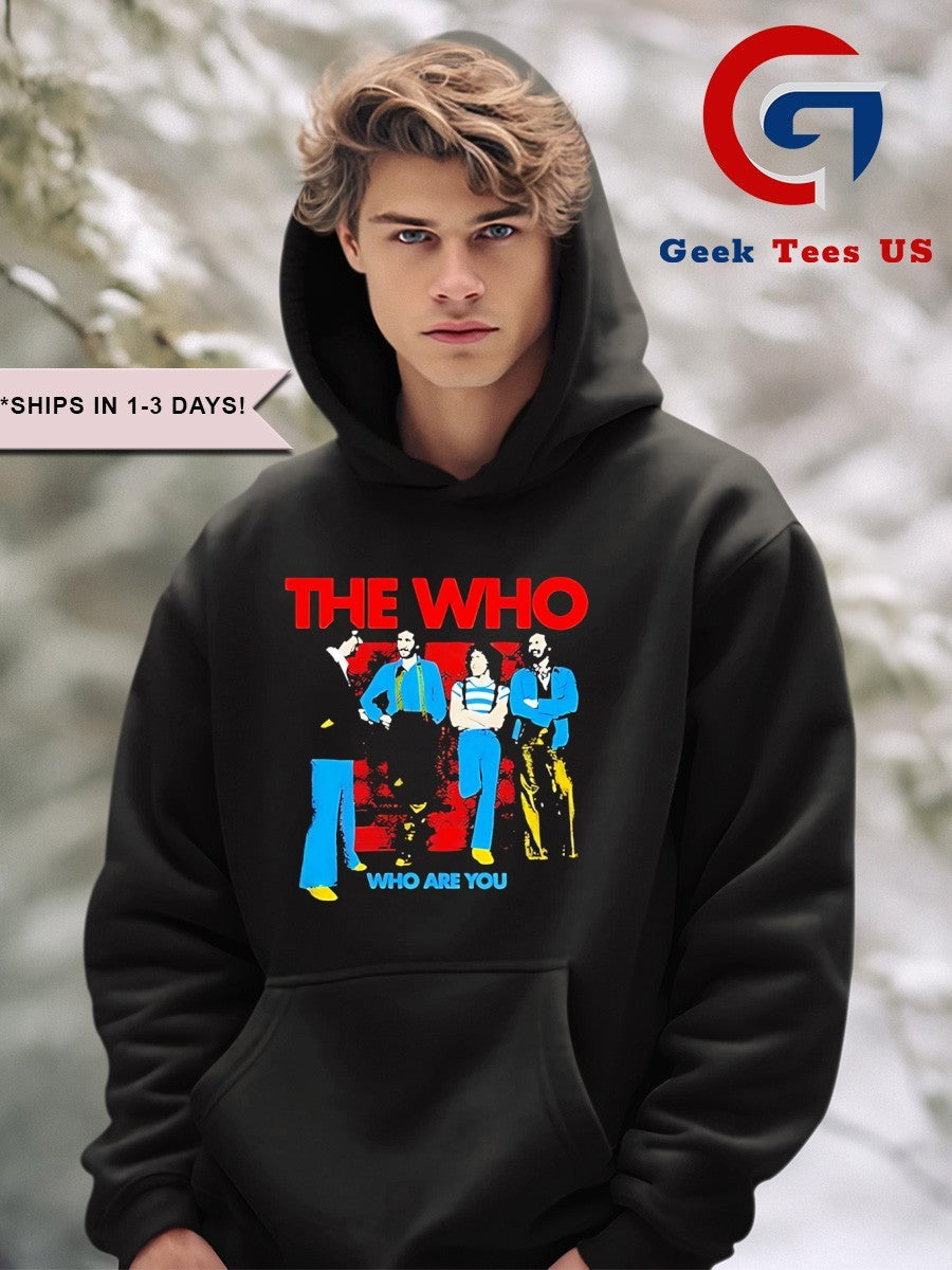 The who who are you zip up shirt