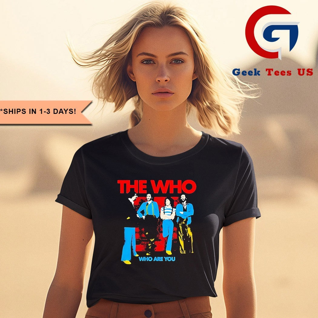 The who who are you zip up shirt