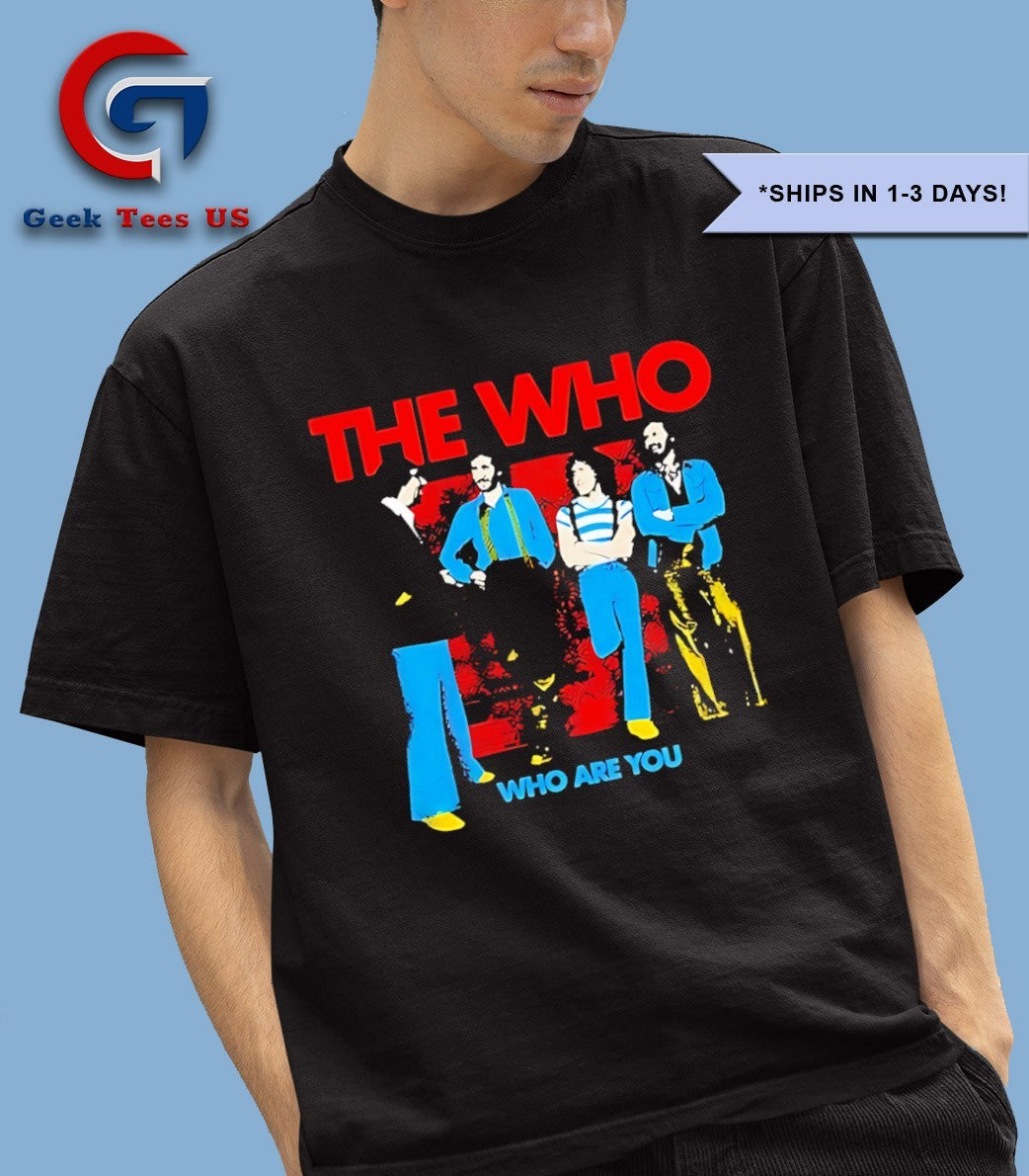 The who who are you zip up shirt