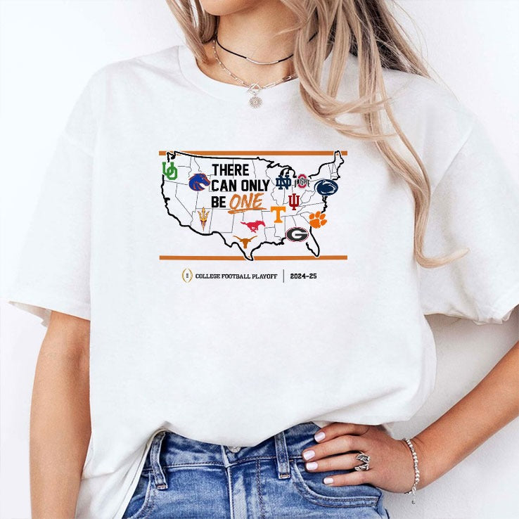 There Can Only Be One College Football Playoff Shirt