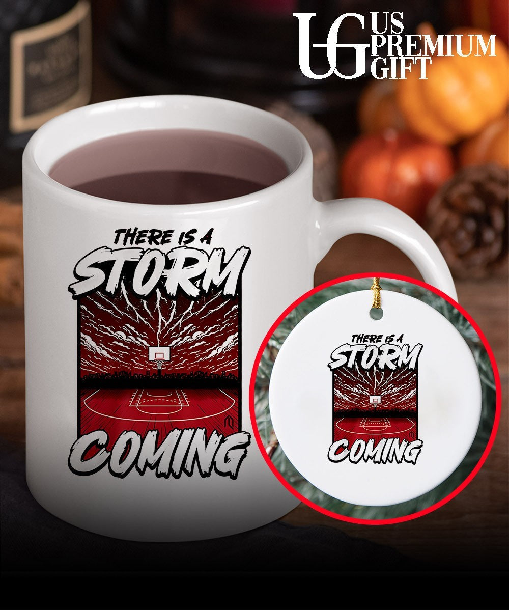 There is a Storm Coming basketball shirt