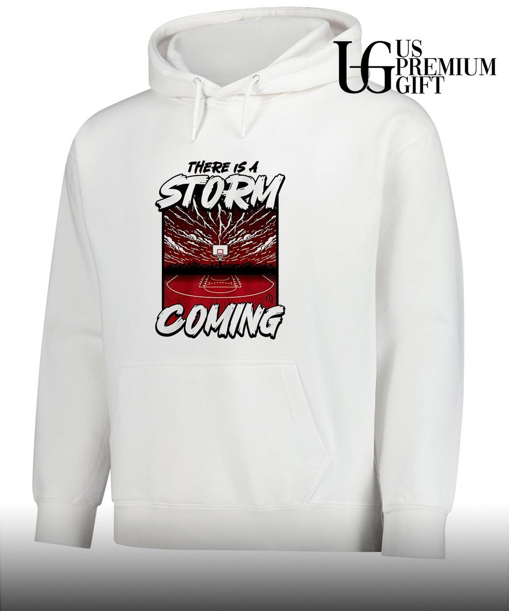 There is a Storm Coming basketball shirt